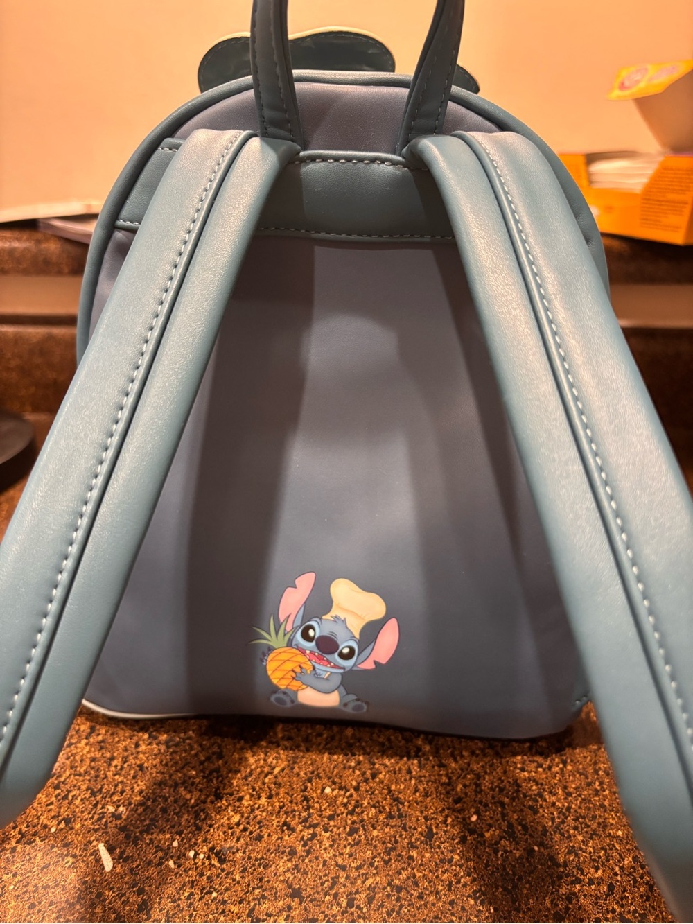 Disney Loungefly Stitch Pineapple Pizza Mini Backpack - Picture 2 of 4